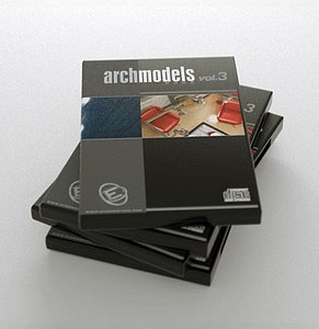 archmodels 3 vol 3d model