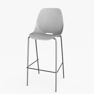 Miss Blanco Stool 3D