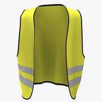 Yellow Road Security Jacket