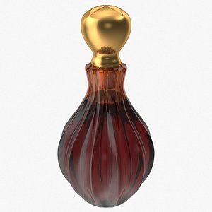 3D photorealistic perfume bottle model
