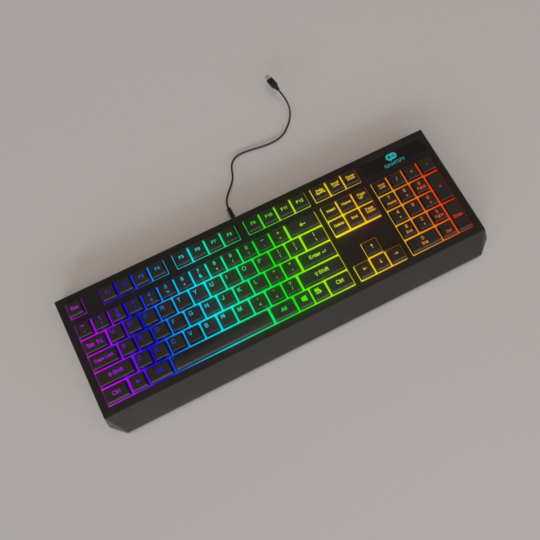 Computer Keyboard 3D Model - TurboSquid 2130248