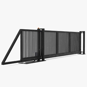 Heavy Duty Industrial Gates Black