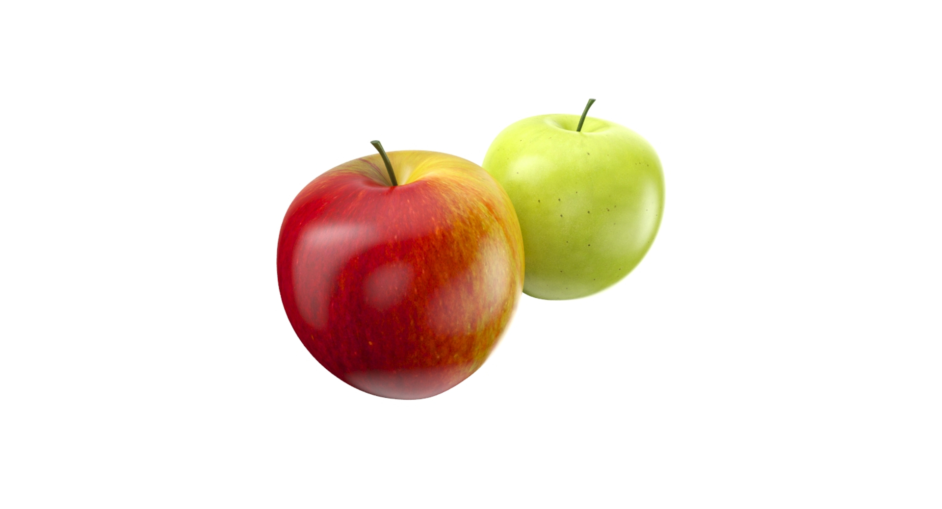 Red apples in the bag Royalty Free Vector Image