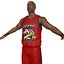 Jugador de baloncesto 1 LOD3 aparejado