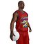 Jugador de baloncesto 1 LOD3 aparejado