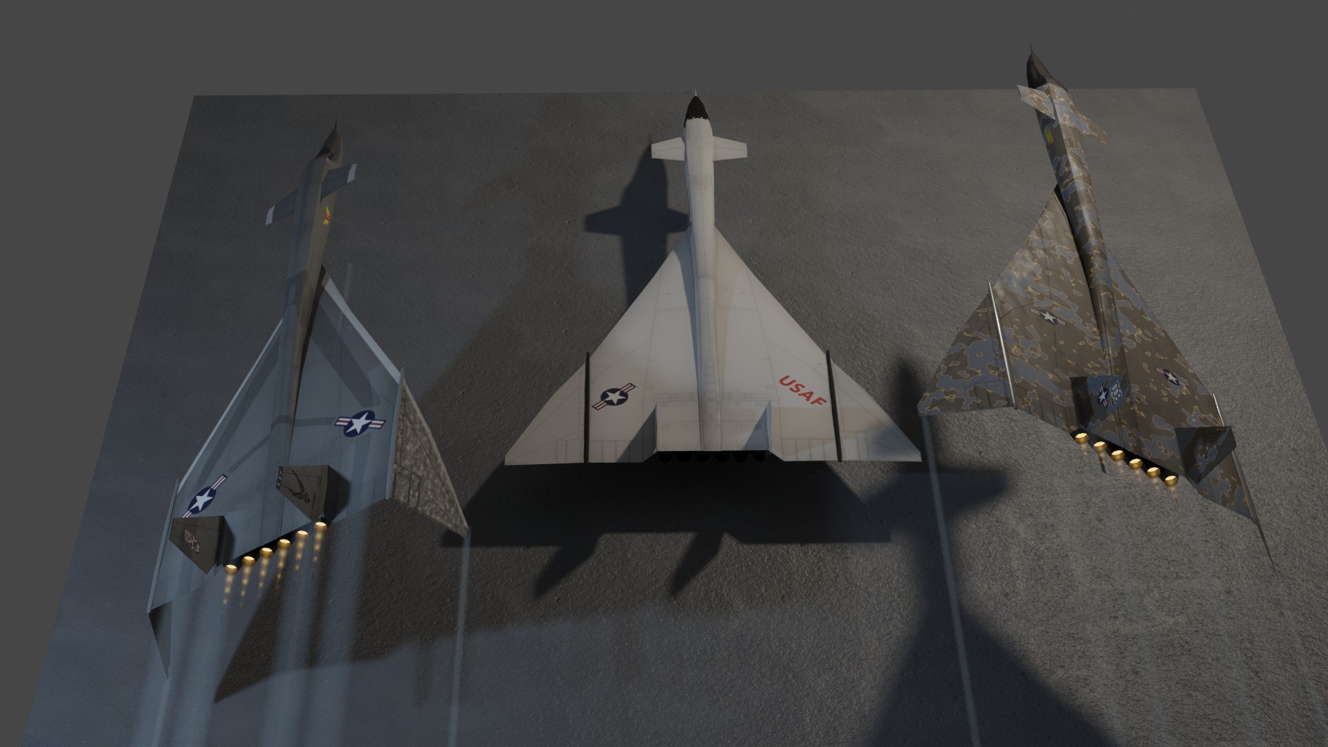 XB-70 Valkyrie, 3D models download