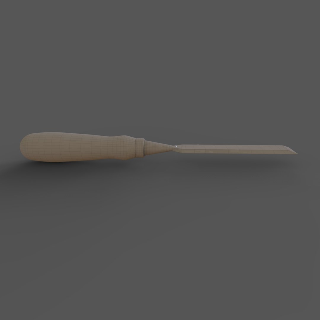 3D Chisel - TurboSquid 1786842