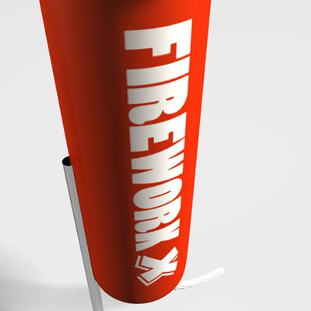 Firework 3d Model