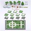 Cartoon Low Poly Modular Park Pack model