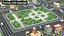 Cartoon Low Poly Modular Park Pack model