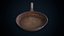 Aluminum frying pan 3D