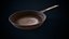 Aluminum frying pan 3D