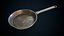 Aluminum frying pan 3D