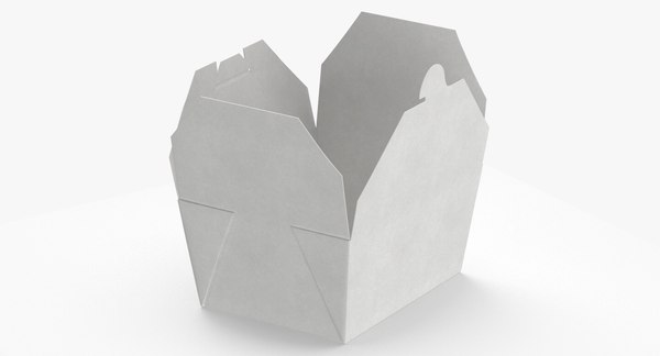 scatola di cibo cinese aperta