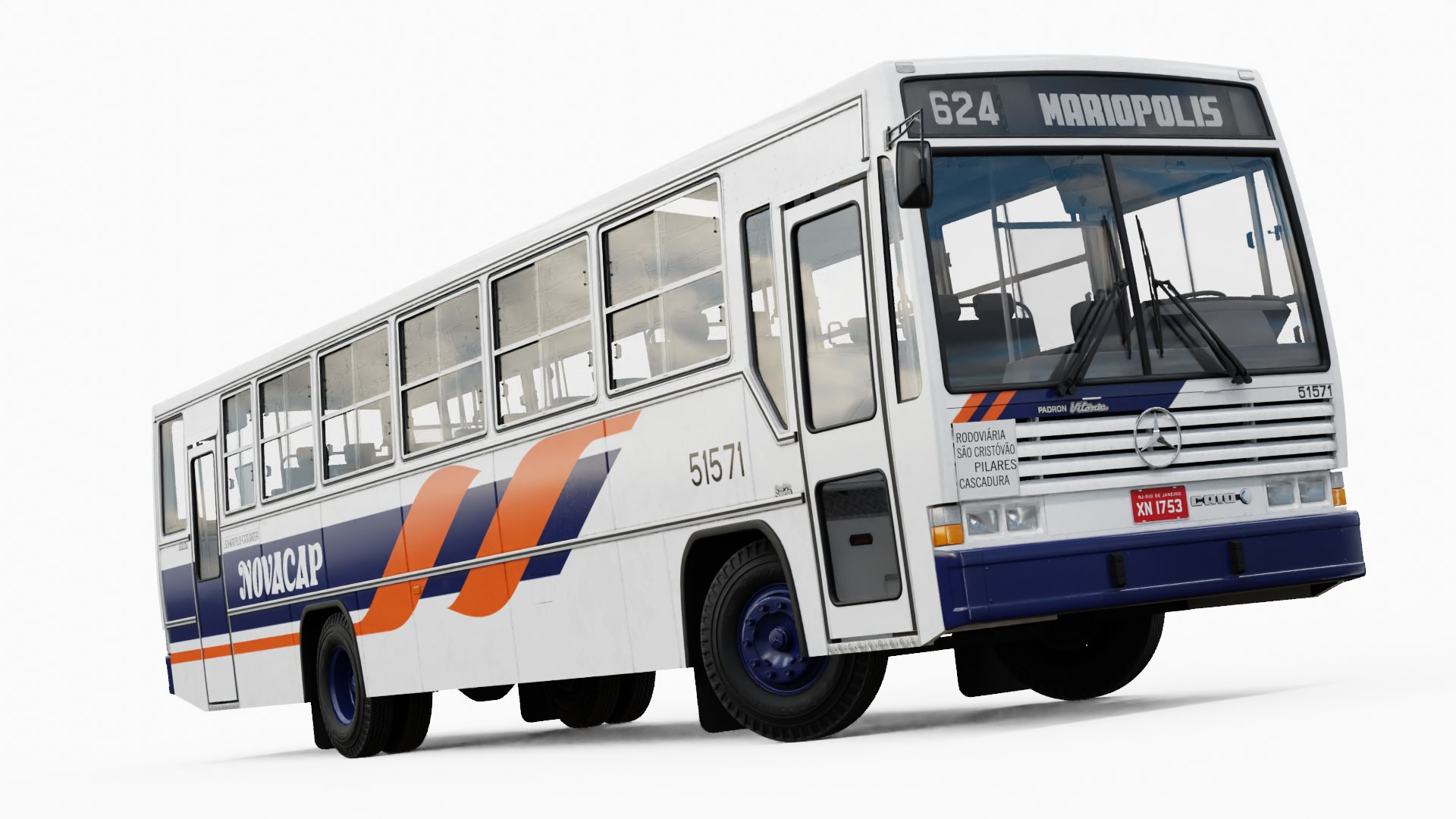 caio様リクエスト CAIO VITÓRIA MERCEDES-BENZ OF-1620 | ATHENAS PAULISTA - 14154