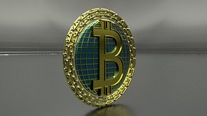 3D model bitcoin