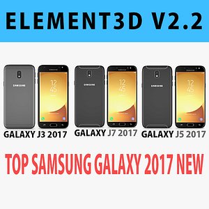 E3D - Samsung Galaxy J Top 2017 New