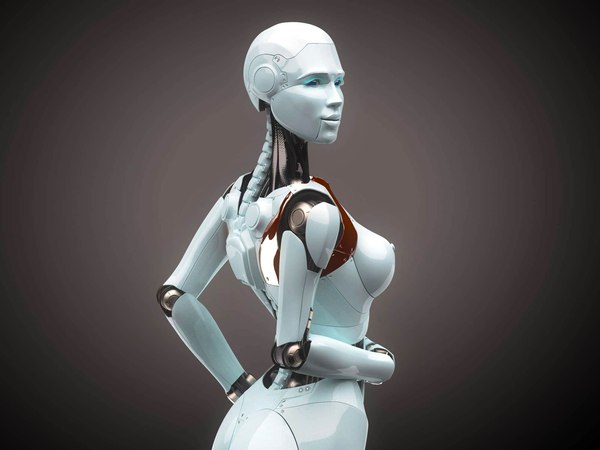Robo woman realistic max