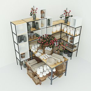 3D model Grocery shop