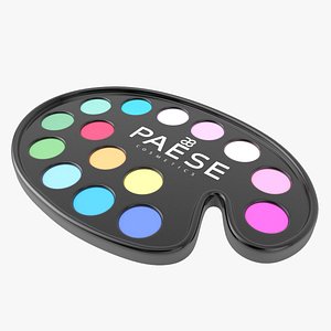 eyeshadow makeup 3D model