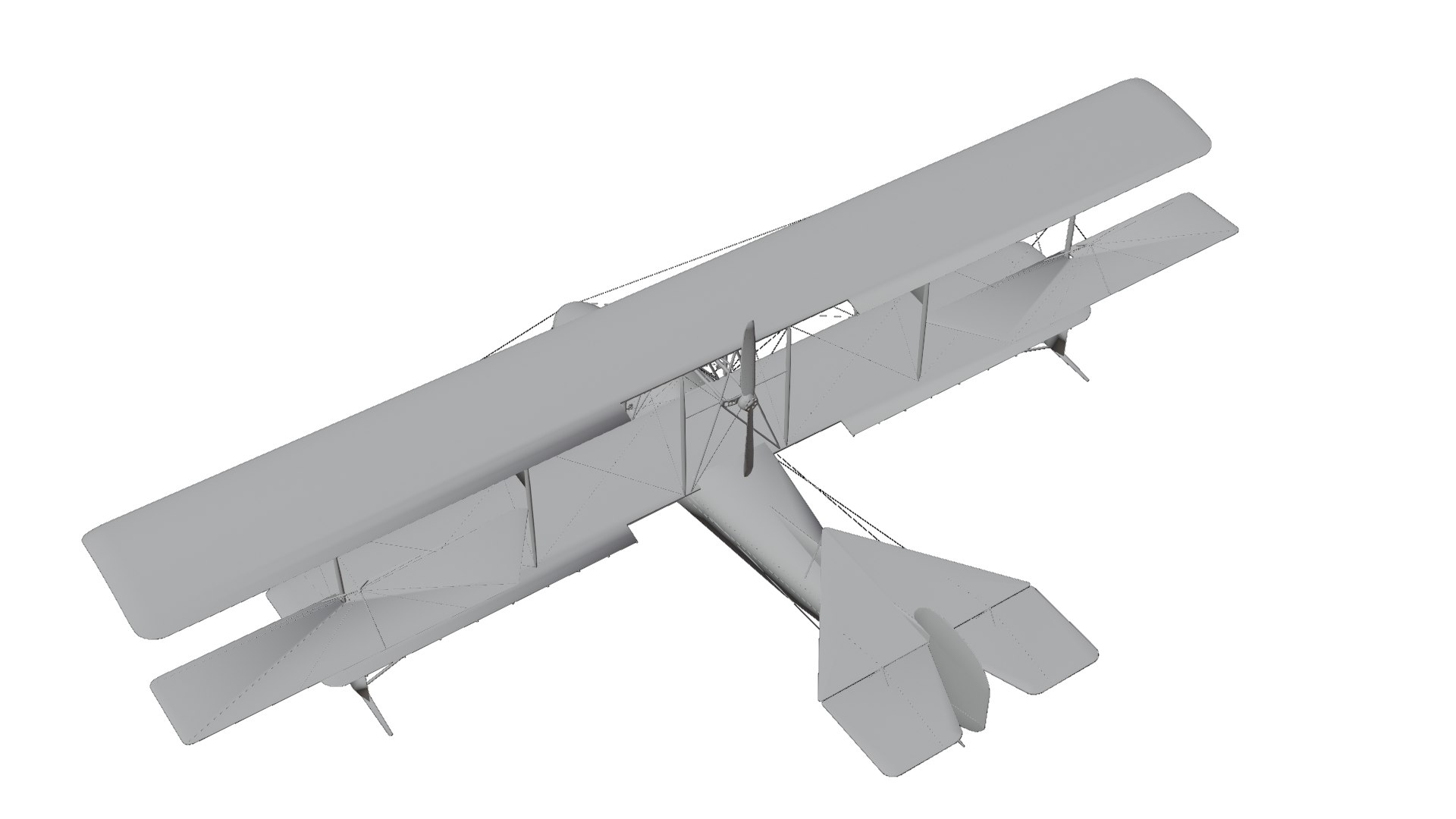 CurtissModelF Model TurboSquid 2236988