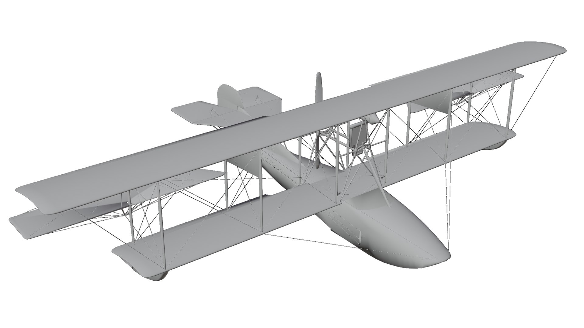 CurtissModelF Model TurboSquid 2236988