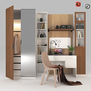 furniture composition 3D