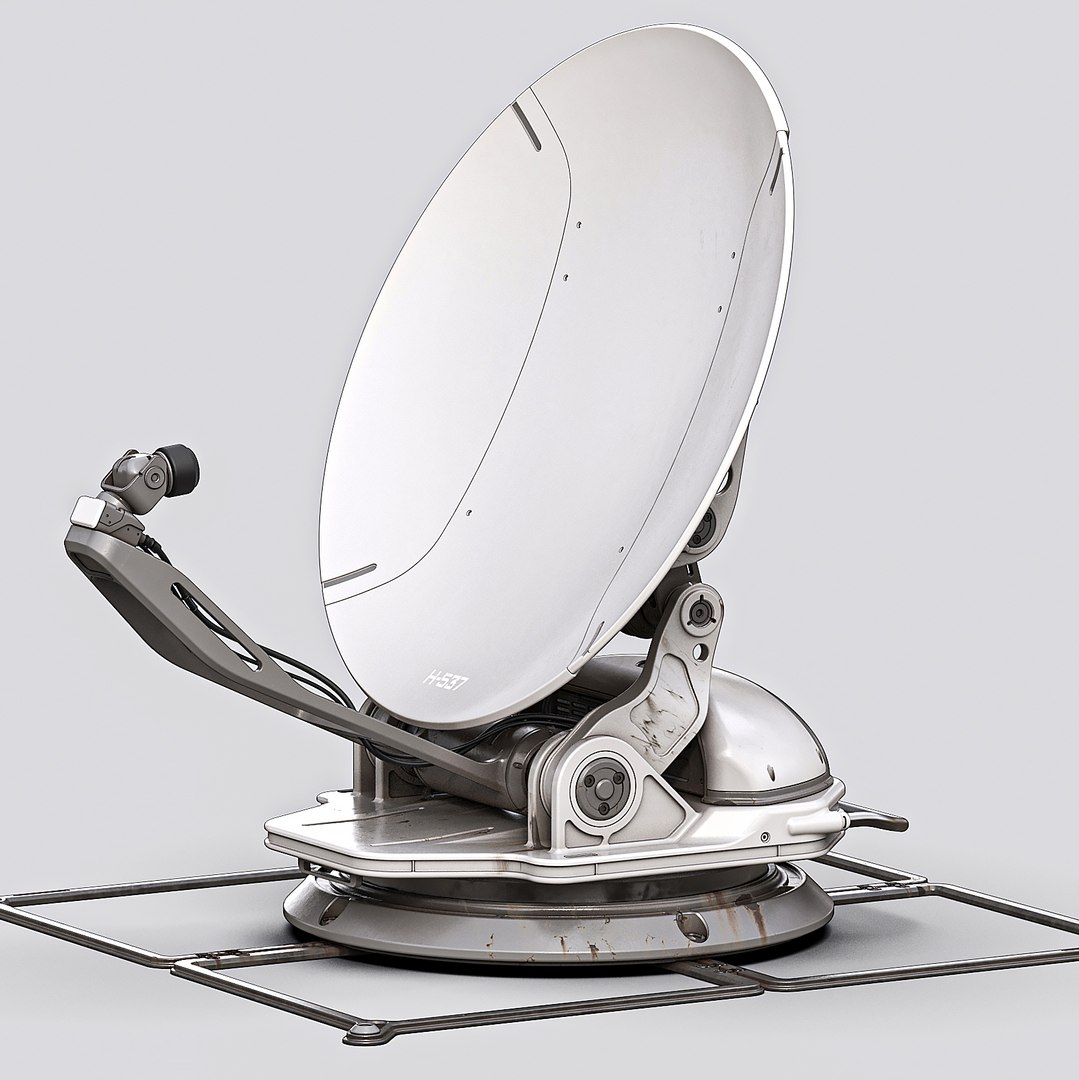 Sci-Fi Satellite Antenna model - TurboSquid 2069682