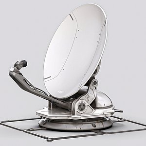 Sci-Fi Satellite Antenna model