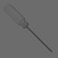 3d model screwdriver