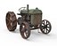 old tractor 3D model