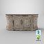 traditional sideboard 3D model