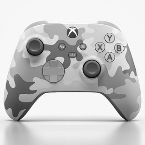 3D Xbox Series X S Arctic Camo Special Edition Controller
