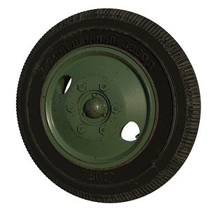Zis-5 wheel - WW2 soviet truck wheel