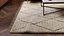 Tapis en laine réaliste utilisant des cheveux et de la fourrure Corona