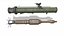 RPG-28 反坦克火箭发射器低聚 PBR