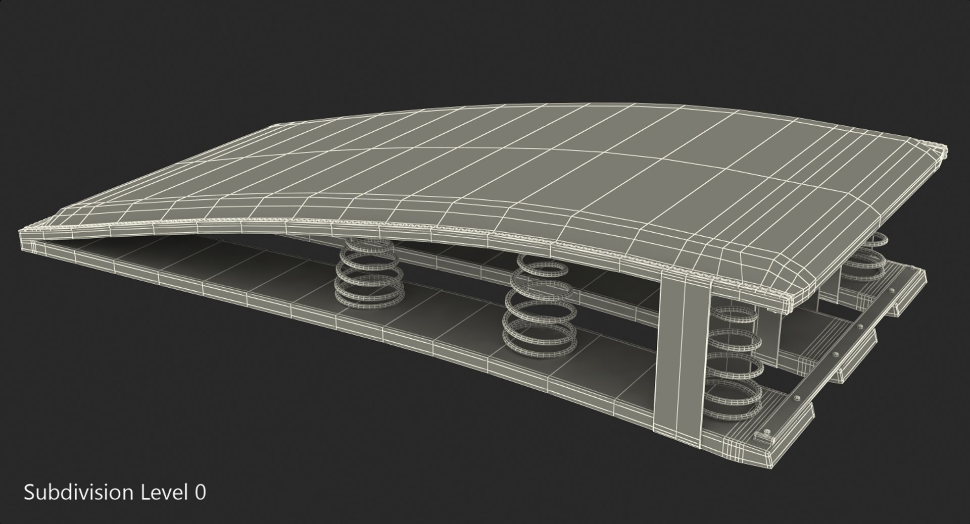 Gymnastic Spring Board 3D Model - TurboSquid 1344714
