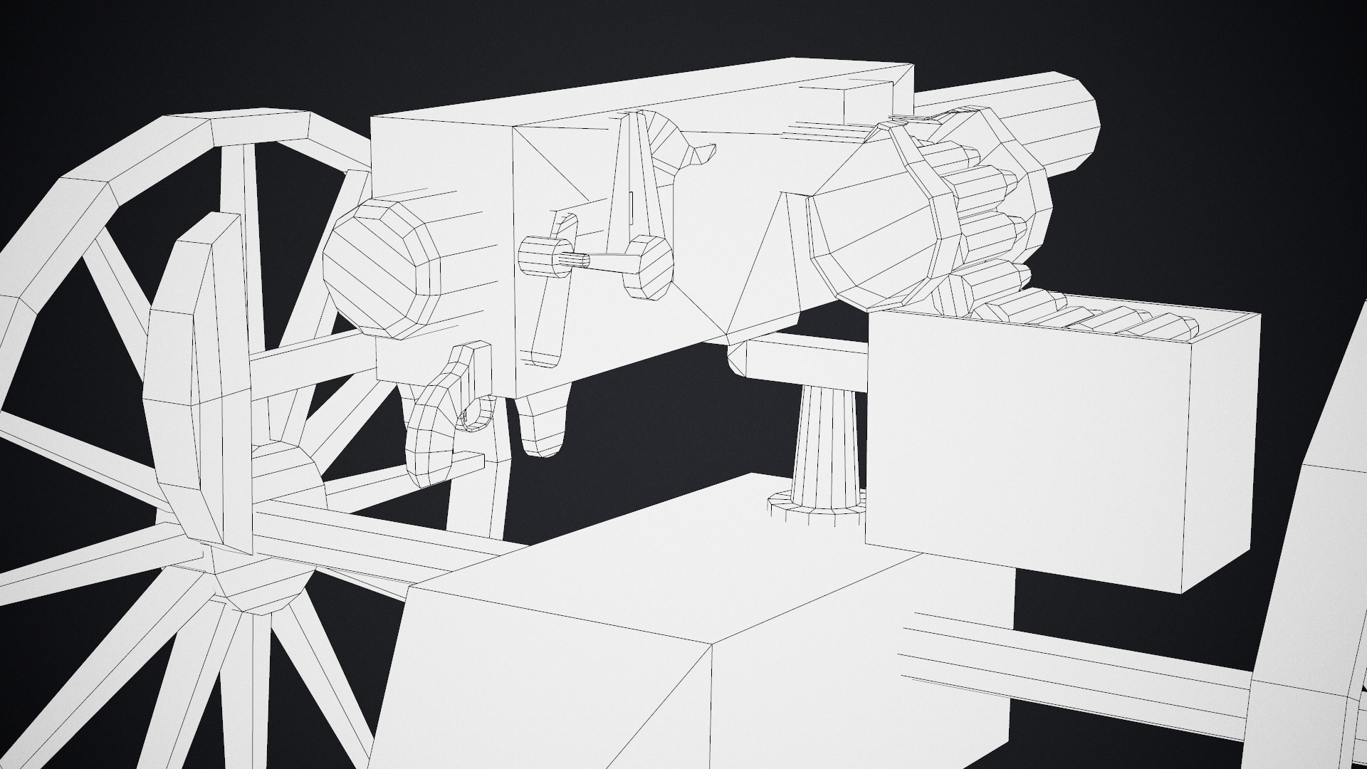 qf 1-pounder pompom cannon 3D model https://p.turbosquid.com/ts-thumb/IG/1MCgCM/Bkfr75gO/wire7/png/1577701281/1920x1080/fit_q87/aa4a177ab7b2bae21e14e1f5f39c55e275cfd641/wire7.jpg