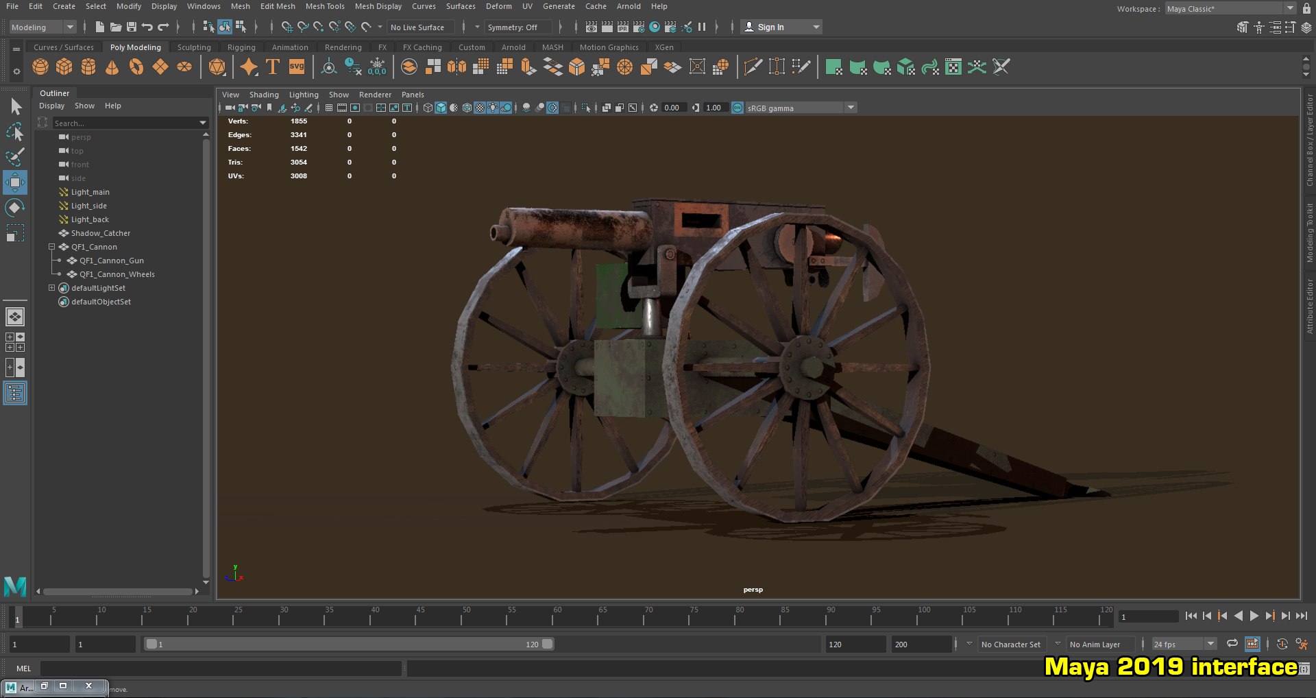 qf 1-pounder pompom cannon 3D model https://p.turbosquid.com/ts-thumb/IG/1MCgCM/PtYxjQD0/screen_maya/png/1577701281/1920x1080/fit_q87/4d91b3c75c3ca365e315a9d5fc0d467b5927365c/screen_maya.jpg