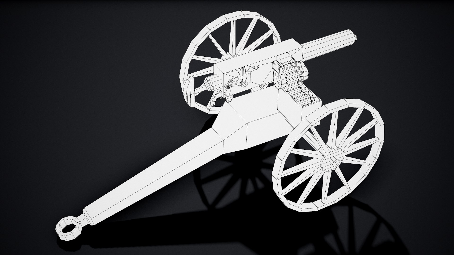 qf 1-pounder pompom cannon 3D model https://p.turbosquid.com/ts-thumb/IG/1MCgCM/STiZ6e2q/wire5/png/1577701281/1920x1080/fit_q87/ee0be59938556063573025b1ddf0b46ead8386ab/wire5.jpg