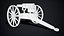 QF 1-Pfünder PomPom Cannon WW1