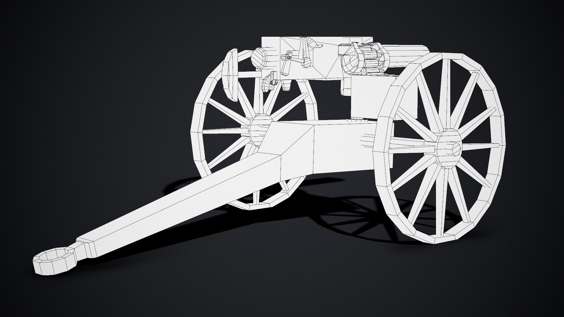 qf 1-pounder pompom cannon 3D model https://p.turbosquid.com/ts-thumb/IG/1MCgCM/lSoXpCCj/wire3/png/1577701281/1920x1080/fit_q87/ee076a21e5013e9a94e6c501907a332f8daaff47/wire3.jpg