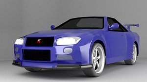 Nissan GT-R R34 model