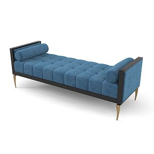 banquette contemporary 3D model
