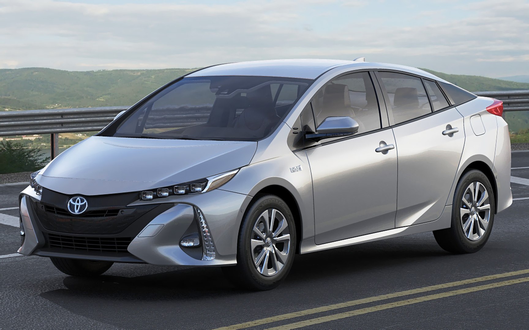 Toyota Prius Prime 3d Model