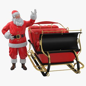 Santa and Sleigh 02