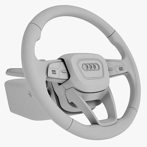 MOMO Steering Wheel PROTOTIPO HERITAGE Silver 3D model - TurboSquid 1778565