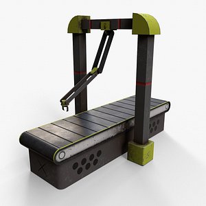 3D Production Line model