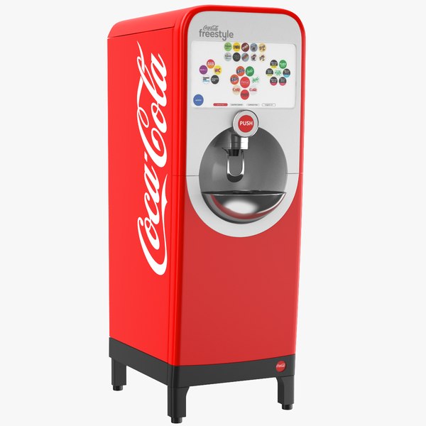 Freestyle Cola Soda Machine 3D model