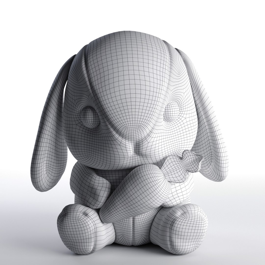 3D Toy Rabbit - TurboSquid 2011041